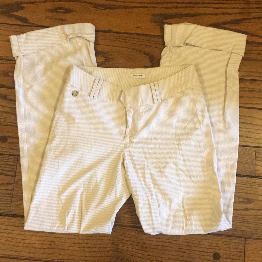 Dockers Seersucker Trousers
